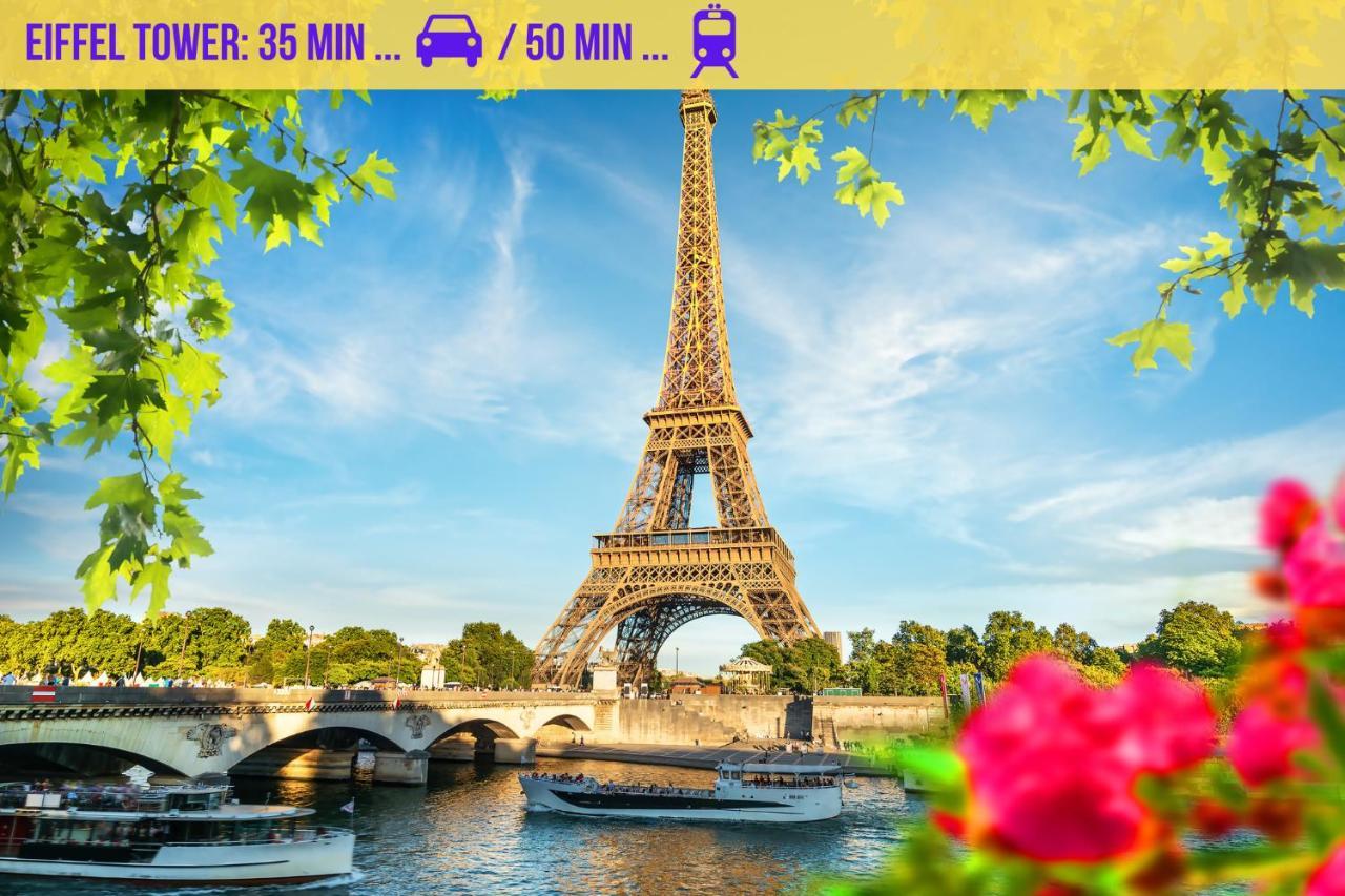 Qhome 5 - F3 Confortable Entre Paris Et Disney - Parking Prive Вилье-сюр-Марн Экстерьер фото